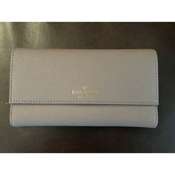 Kate Spade Wallet Beige for iPhone 6 NWT Zippered ID Slot Pockets NEW - Picture 9 of 9